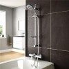 Eco Slide Shower Rail Kit with Eco Focus Thermostatic Bath Mixer