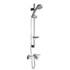 Eco Slide Shower Rail Kit with Eco Focus Thermostatic Bath Mixer