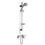 Eco Slide Shower Rail Kit with Eco Focus Thermostatic Bath Mixer