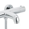 Focus Thermostatic Wall Mounted Bath Shower Mixer with Circo Handset
