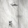 EcoS9 Dual Valve with Chromed Morgen 10 Inch Shower Head