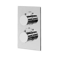 Rina Slide Shower Rail Kit with EcoS9 Dual Valve & Wall Outlet