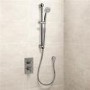 EcoStyle Concealed Dual Control Shower Valve with Outlet and 5 Spray Ezio Kit