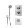 EcoStyle Concealed Dual Control Shower Valve with Diverter with Overflow and Handset