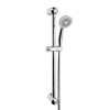 Concealed Thermostatic Mixer Shower with Slim Ceiling Shower Head  Round Handset - EcoStyle