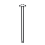 Concealed Thermostatic Mixer Shower with Slim Ceiling Shower Head  Round Handset - EcoStyle