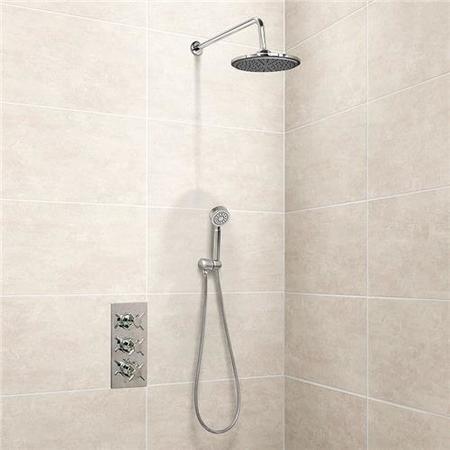 EcoStyle Triple Control Shower Valve with Diverter, Handset and Head