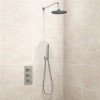 EcoStyle Triple Valve with Handset, 250mm Shower Head, Wall Outlet, Filler &amp; Overflow 