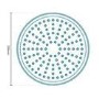 Round 200mm Rain Shower Head & Ceiling Arm