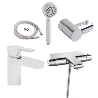 Montroc Bath Shower Mixer and Annabella Mono Tap Pack