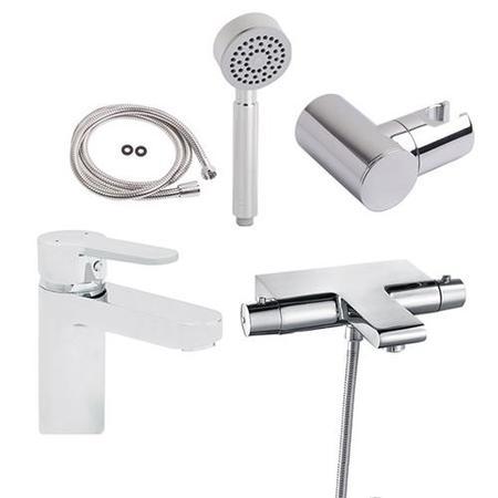 Montroc Bath Shower Mixer and Annabella Mono Tap Pack