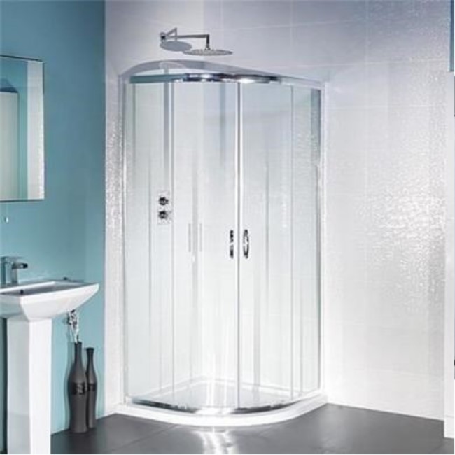 AquaLine 1000 Quadrant Shower Enclosure with Ultralite Shower Tray