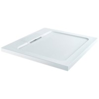 Square Low Profile Shower Tray 800 x 800mm - Elusive