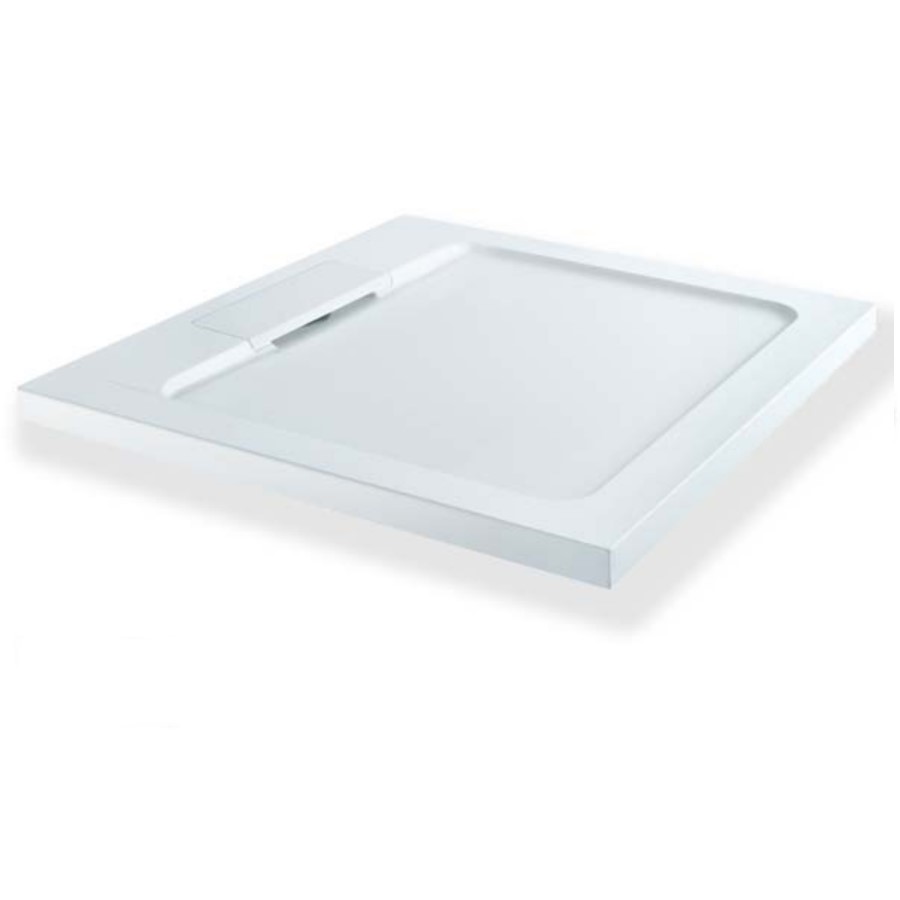 Low Profile Shower Tray 760 x 760mm Stone Resin - Elusive