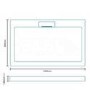 Stone Resin Rectangular Shower Tray 1000 x 800mm - Elusive