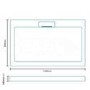 Rectangular Shower Tray 1200 x 800mm - Elusive