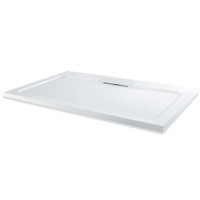 Low Profile Rectangular Shower Tray 1200 x 900mm Stone Resin - Elusive