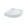 Stone Resin Quadrant Shower Tray 800 x 800mm - Elusive