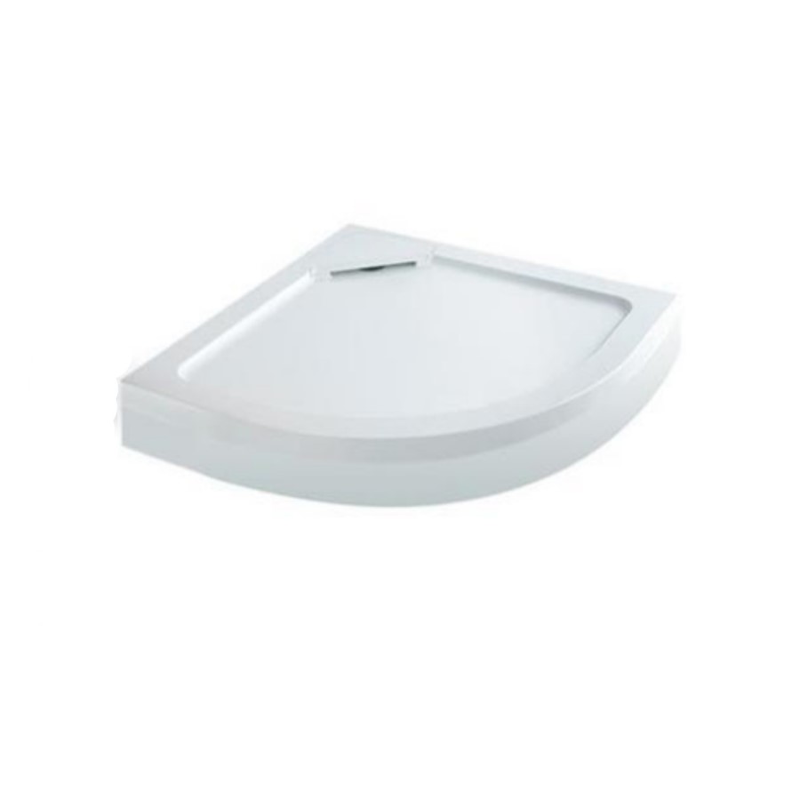 Stone Resin Quadrant Shower Tray 800 x 800mm - Elusive