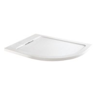 GRADE A1 - Expressions 1200 x 900 Roght Hand Offset Quadrant Shower Tray