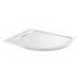Low Profile Right Hand Offset Quadrant Shower Tray 1200 x 900mm Stone Resin - Elusive