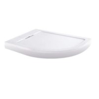 Right Hand Offset Quadrant Shower Tray 1200 x 900mm Stone Resin - Elusive Right Hand Offset Quadrant Shower Tray 1200 x 900mm Stone Resin - Elusive
