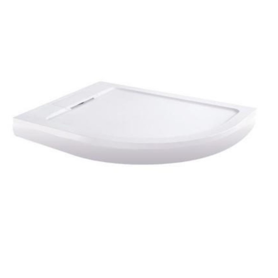 Right Hand Offset Quadrant Shower Tray 1200 x 900mm Stone Resin - Elusive