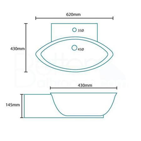 Vellisimo Wall Mounted Basin