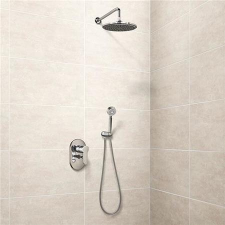 Nuovo Premium Concealed Dual Control Shower Mixer with Head and Handset