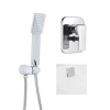 Serrato Premium Concealed Dual Control Shower Mixer with Overflow and Handset