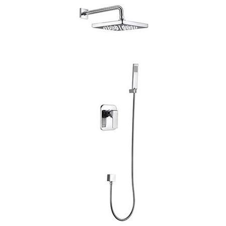 Serrato Concealed Dual Control Shower Mixer - No Rail Kit