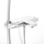 Chenai Premium Slide Shower Rail Kit with Montroc Thermostatic Wall Valve & Bath Mixer