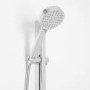 Chenai Premium Slide Shower Rail Kit with Montroc Thermostatic Wall Valve & Bath Mixer