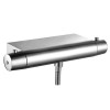 Montroc Exposed Thermostatic Shower Mixer with Chenai Riser Rail Kit