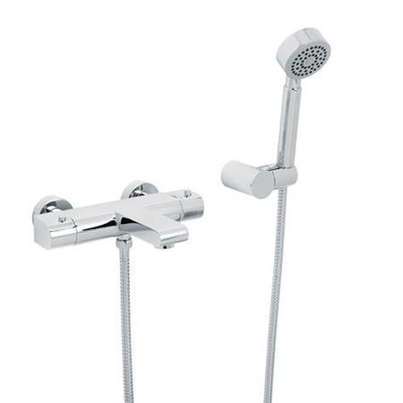 Vitalia Premium Wall Mounted Bath Shower Mixer with Handset 