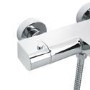 Vitalia Premium Wall Mounted Bath Shower Mixer with Handset 
