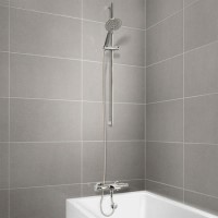 Cima Slide Shower Rail Kit with Vitalia Wall Valve & Bath Mixer Cima Slide Shower Rail Kit with Vitalia Wall Valve & Bath Mixer