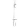 Cima Slide Shower Rail Kit with Vitalia Wall Valve & Bath Mixer