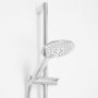 Cima Slide Shower Rail Kit with Vitalia Wall Valve & Bath Mixer