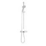 Cima Slide Shower Rail Kit with Vitalia Wall Valve & Bath Mixer