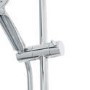 Cima Slide Shower Rail Kit with Vitalia Wall Valve & Bath Mixer