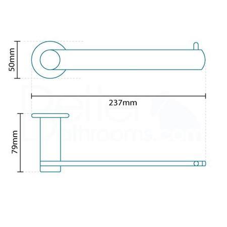 Riverno 4 Piece Premium Bathroom Accessory Pack