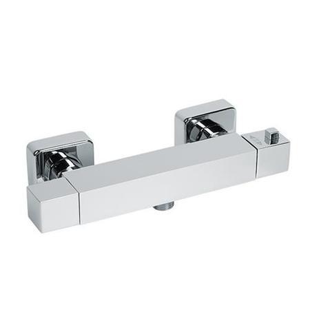 Quadro Slide Shower Rail Kit with Square Larkin Valve 