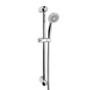 Larkin  Square Thermostatic Bar Shower Valve with Rina Slide Shower Rail  Kit 