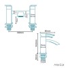 Wave Bath and Basin Tap Pack