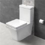 Montana Close Coupled Toilet and Seat with Pan Connector