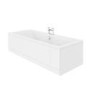 Voss 1400 x 700mm Straight Bath-Left hand bath