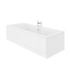 Voss 1500 x 700mm Straight Bath-Left hand bath