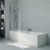 Voss 1500 x 700mm Straight Bath-Left hand bath