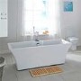 Seattle 1690 x 740 Luxury Freestanding Bath with Cube Freestanding Bath Shower Mixer